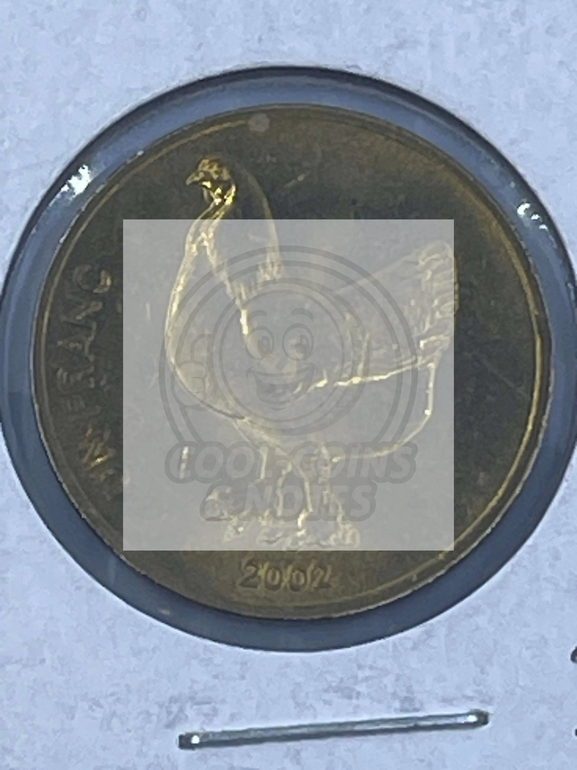 Congo 2002 1 Franc KM 82 UNC Workd Coin Lion